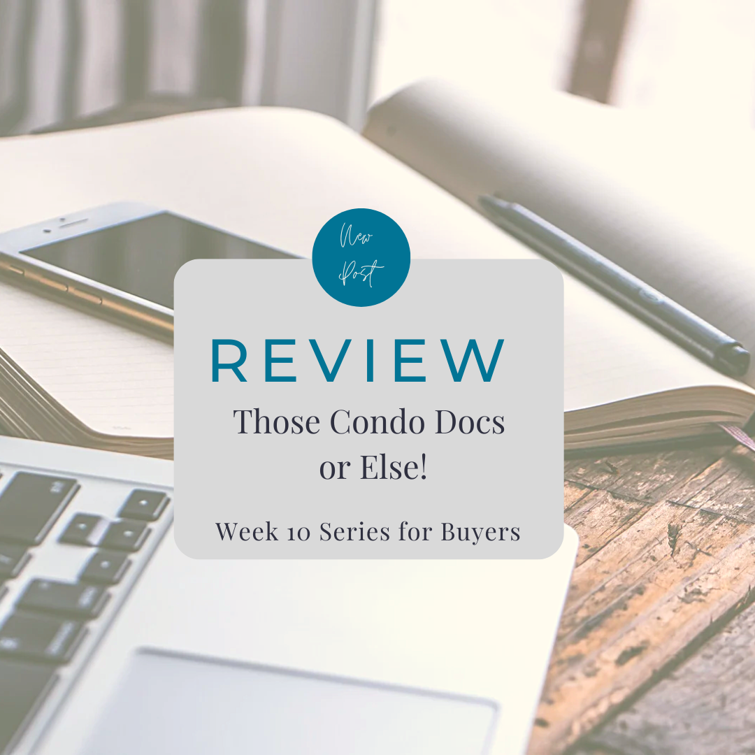 Review those condo docs