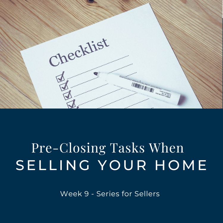 Pre-Closing Talks When Selling Your Home