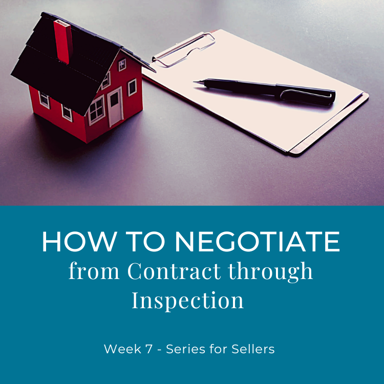 How to negotiate from contract through inspection